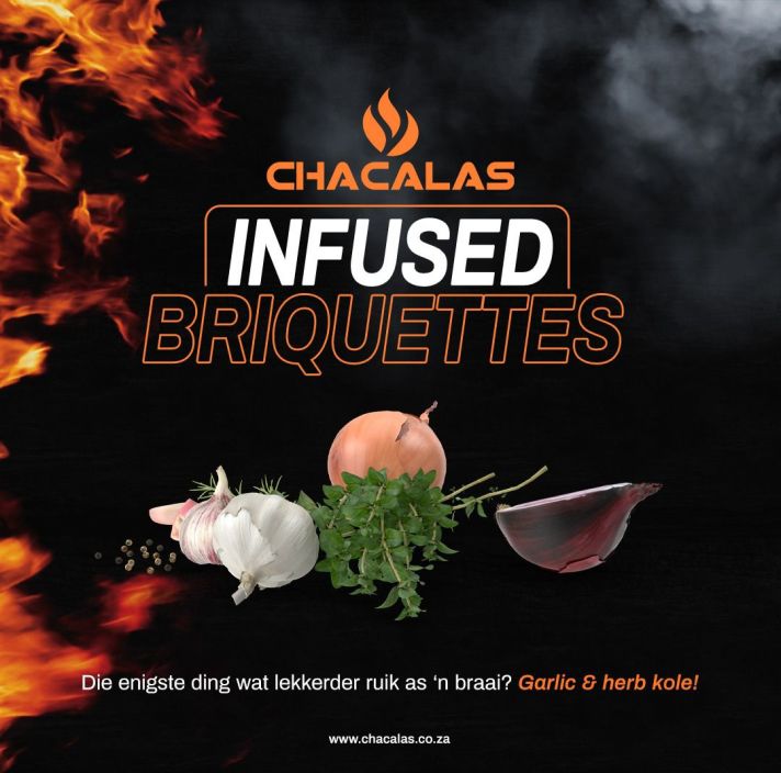 Chacalas Infused Briquettes Garlic & Herb