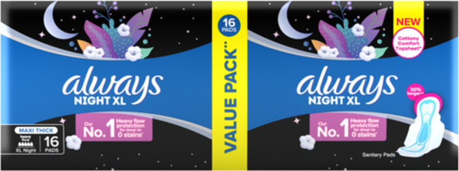 Always Maxi Extra Long Duo 16s