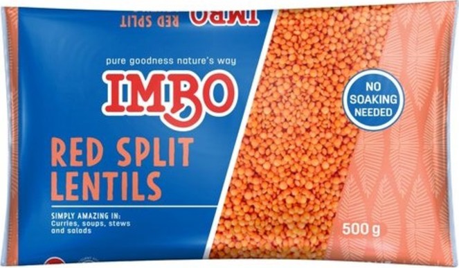 Imbo Red Lentils 500g