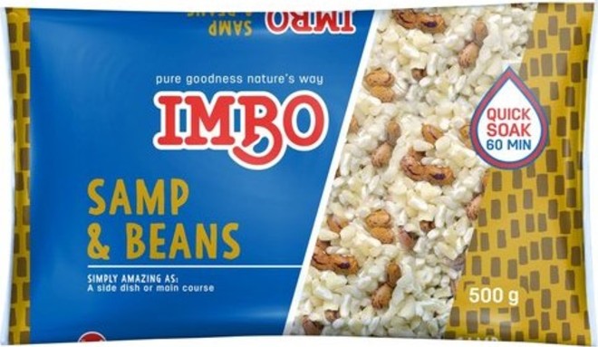 Imbo Samp & Beans 500g