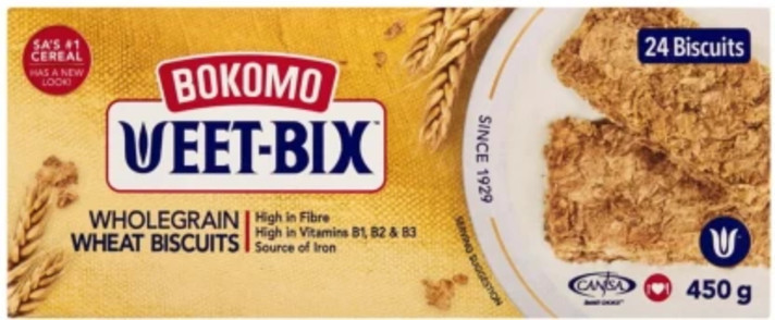 Bokomo Weet-Bix 450g Wholegrain Wheat Biscuits 
