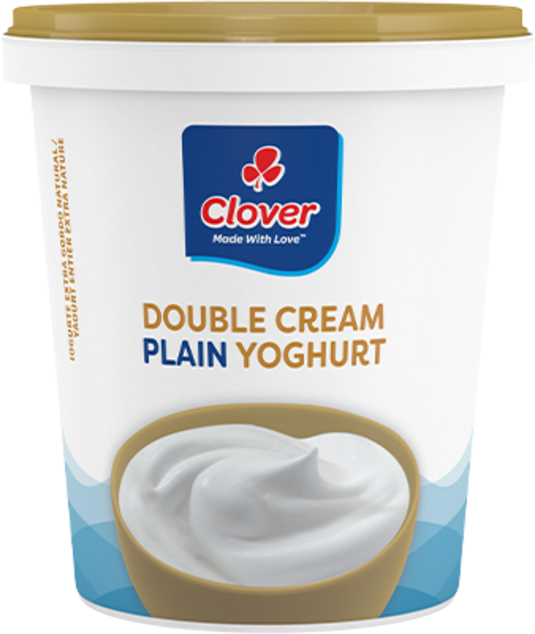 Clover Double Cream Plain Yoghurt 1kg