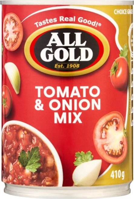 All Gold Tomato & Onion Mix 410g