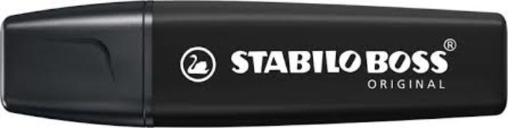 Stabilo Boss Original Marker- Black