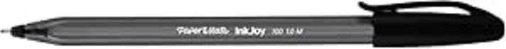 Paper Mate Inkjoy 100 Capped Ballpoint Pen - Black