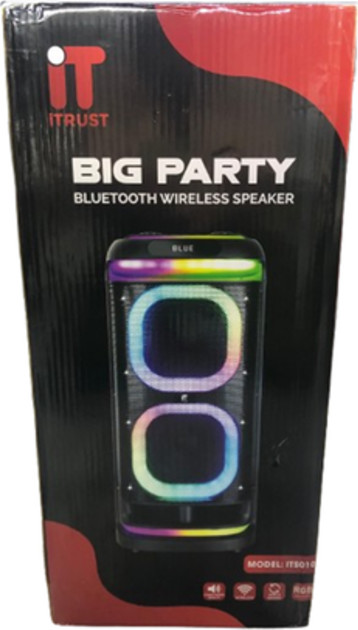 iTrust Big Party Bluetooth Wireless Speaker ITS010