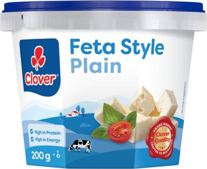 Clover Feta Style Cheese 200g Traditional Plain