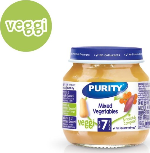 Purity Mixed Vegetables 125ml 