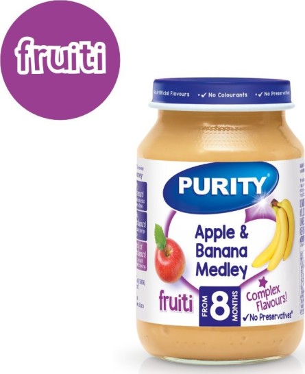 Purity Apple & Banana Medley 200ml