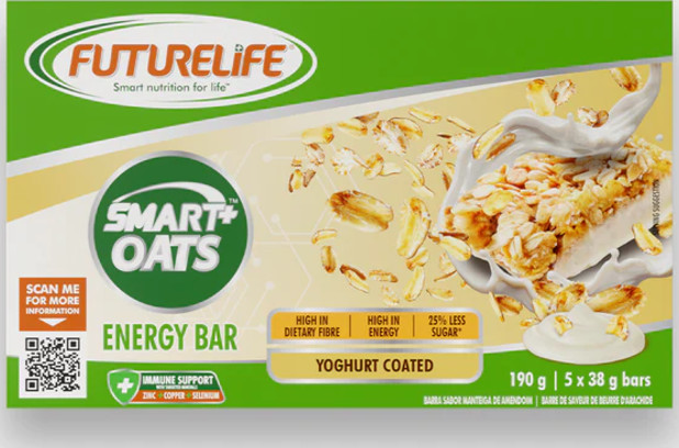 FutureLife Smart Oats Energy bar - Yoghurt Coated Multi Pack of 5