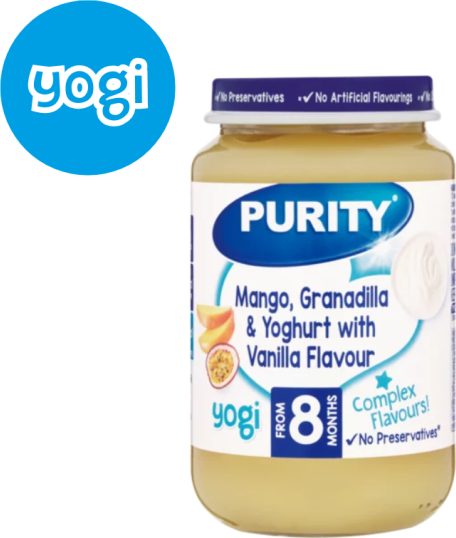 Purity Mango, Granadilla & Yogurt with Vanilla 200ml