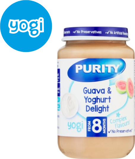 Purity Guavas & Yoghurt Delight 200ml