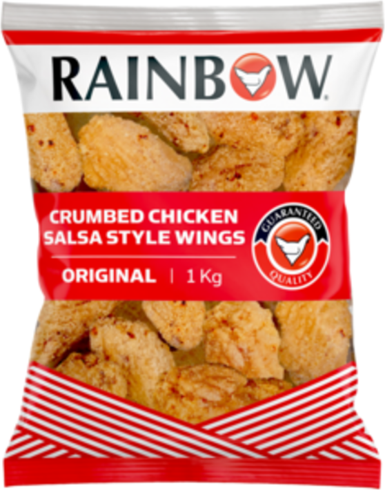 Rainbow Frozen Chicken Wings Salsa 1kg
