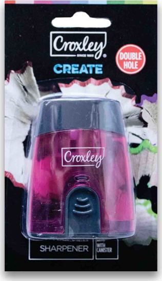 Croxley Double Barrel Canister Sharpener
