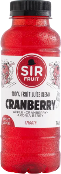 Sir Fruit 100% Cranberry Juice 350ml