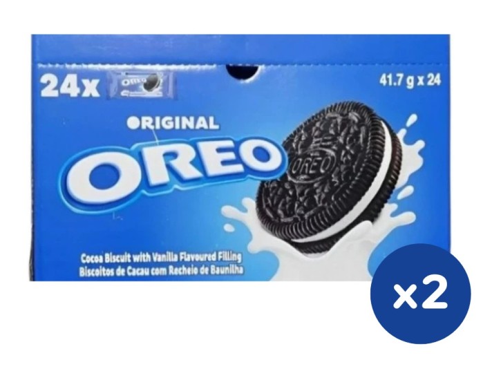 OREO Original Cookies 41.7g 24 X 2 Pack
