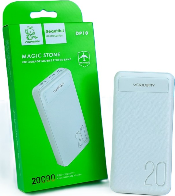 DP10 20000MAH Power Bank White