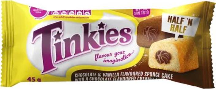 Tinkies Half Chocolate & Half Vanilla 45g