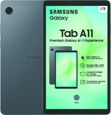 Samsung Tab A11 WiFi 64GB 8.7'' Gray
