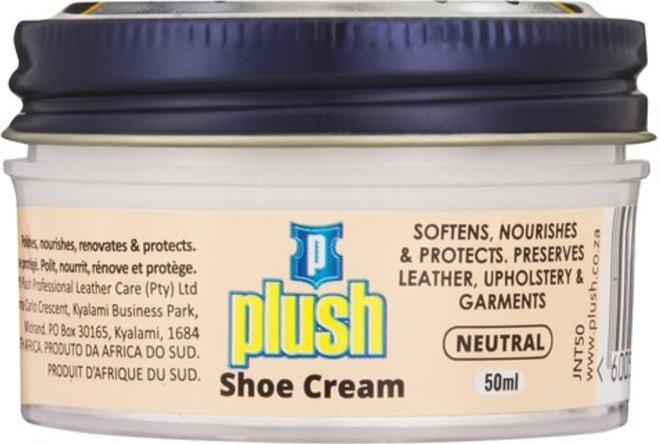 Plush Shoe Cream Neutral 50ml (PB11/2025)
