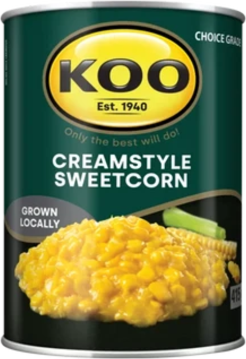 Koo Corn Cream Style Sweetcorn 415g