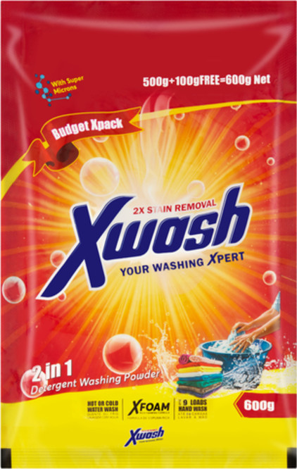 X Wash Powder 500g + 100g Free