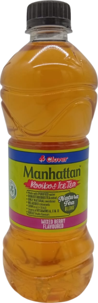 Clover Manhattan Mixed Berry Flavoured Rooibos Ice Tea Bottle 500ml
