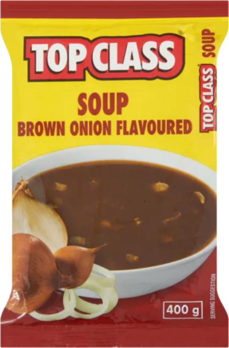 Top Class Brown Onion Flavoured Soup 400g