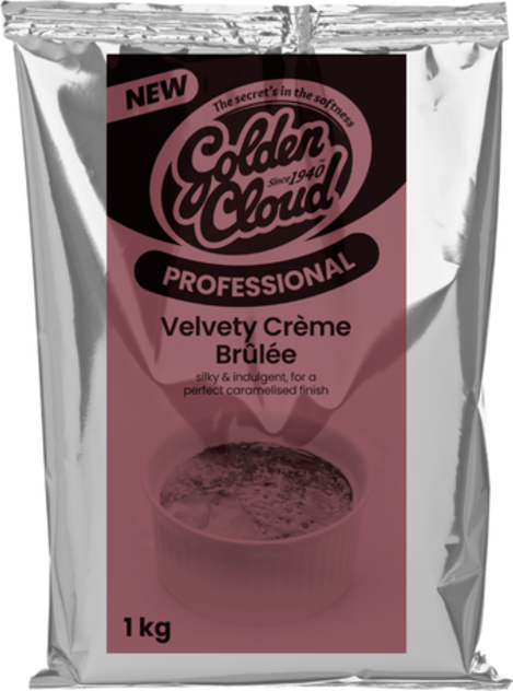 Golden Cloud Professional Velvety Creme Brulee Mix 1kg