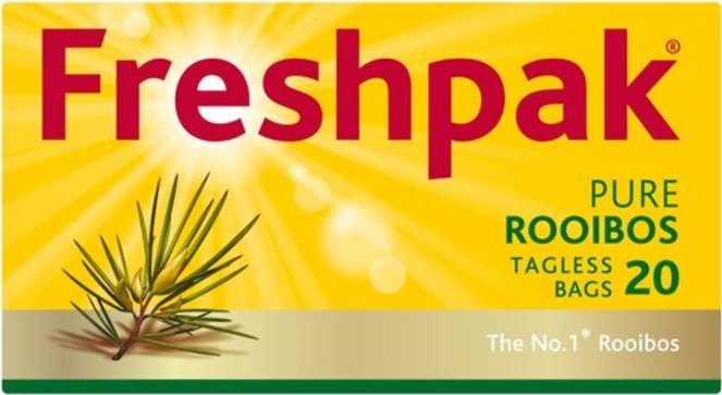 Freshpak Pure Rooibos Tagless Teabags 20's