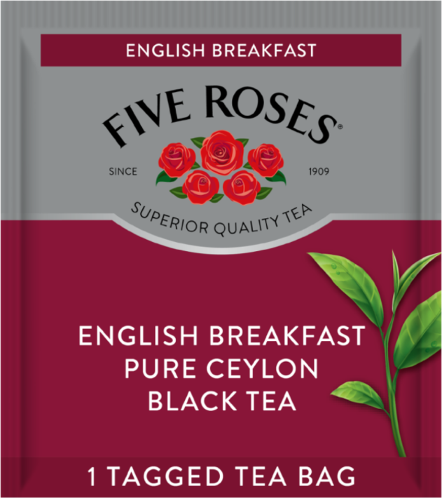 Five Roses Catering Tagged English Breakfast 2.5g Single Sachet