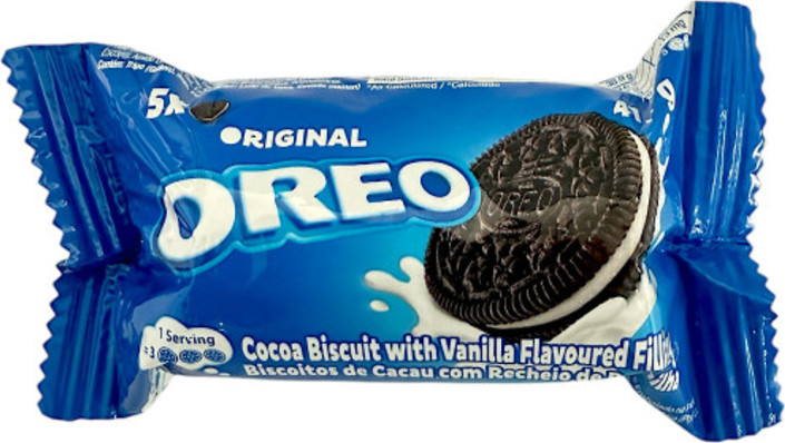 OREO Original Cocoa Biscuits with Vanilla Flavoured Filling 41.7g – 5 Biscuits(BB April)