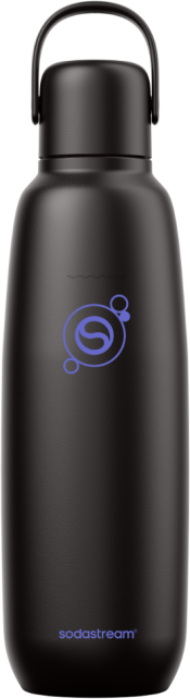 Sodastream Fizz & Go Double Walled Stainless Steel Bottle Black