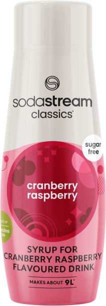 Sodastream Zero Cranberry Raspberry, Beverage Mix, 440ml