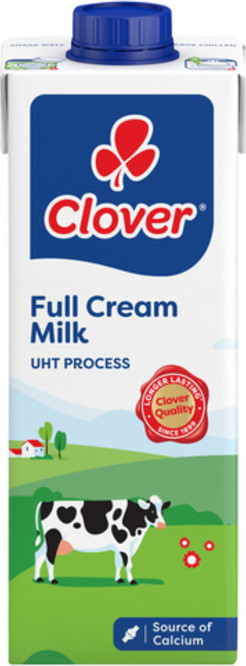 Clover Full Cream UHT Milk 1L