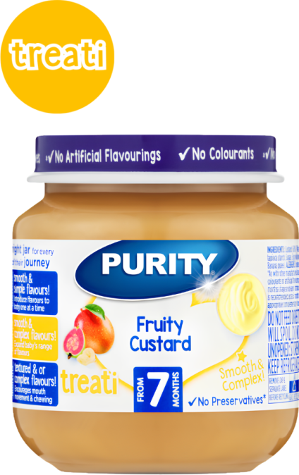 Purity Fruity Custard 125ml