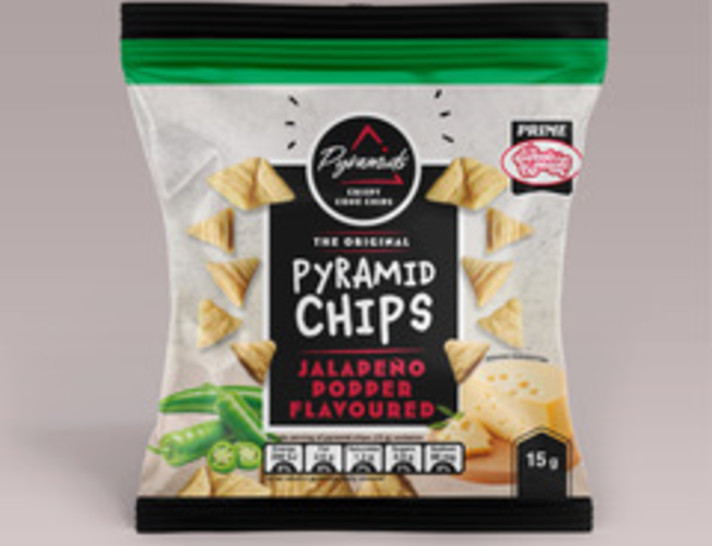 Pyramid Chips Jalapeno Popper Flavoured 15g