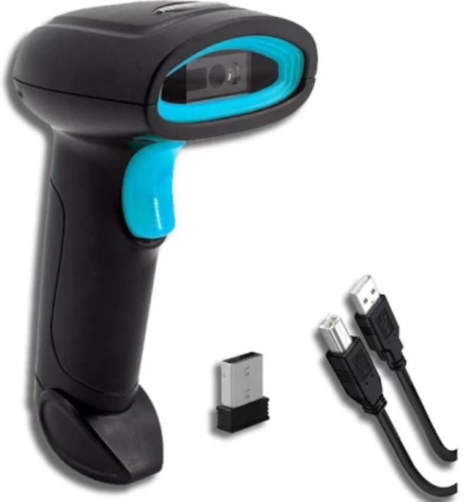 Bluetooth 2.4G Wireless Barcode Scanner 