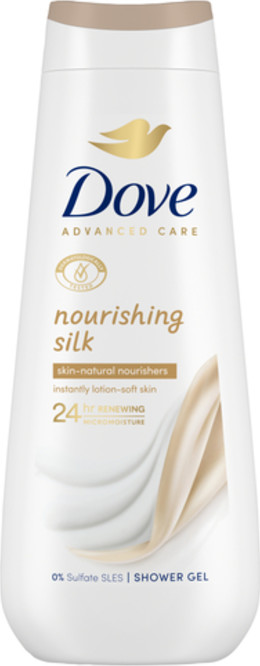 Dove Advanced Care Nourisihing Silk Shower Gel 600ml