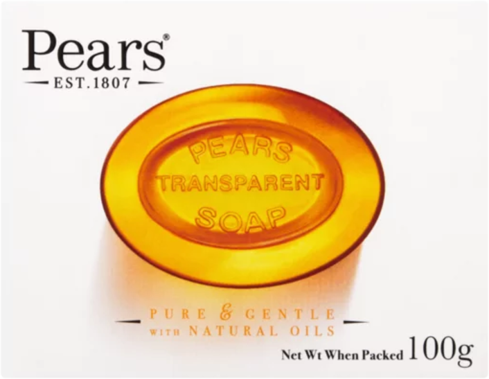 Pears Pure & Gentle Bath Soap With natural Oils 100g