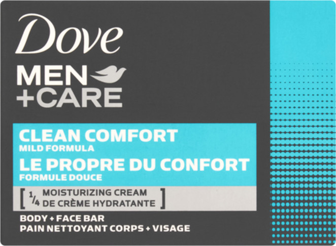 Dove Men Comfort Skin Cleansing Bar 100g