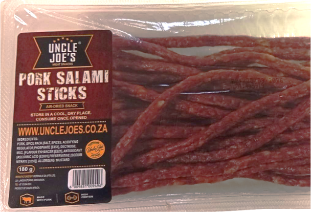 Uncle Joe's Salami Stick 180g