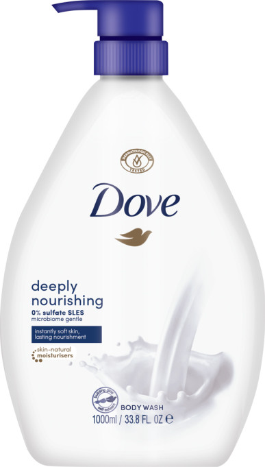 Dove Body Wash Deeply Nourishing 1l