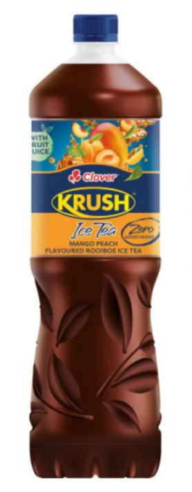 Clover Krush Ice Tea Mango & Peach 1,5l