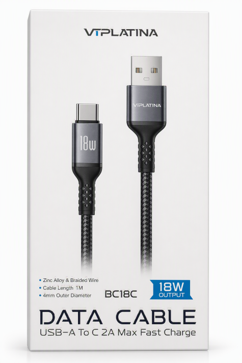 Viplatina BC18C Data Cable 18W
