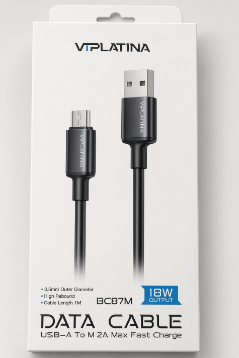 Viplatina BC87M Data Cable 18W