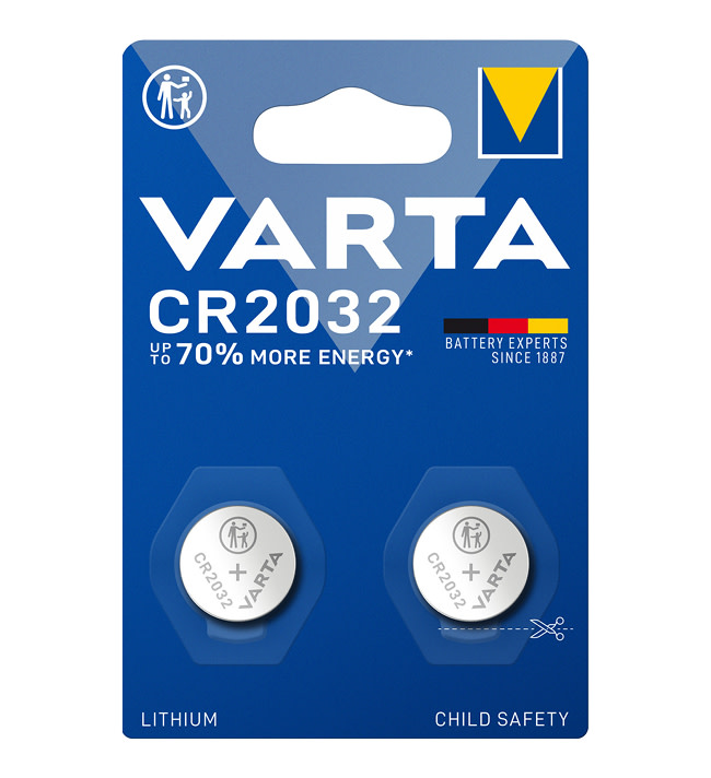 CR 2032 Electronics Blister 2 - Varta