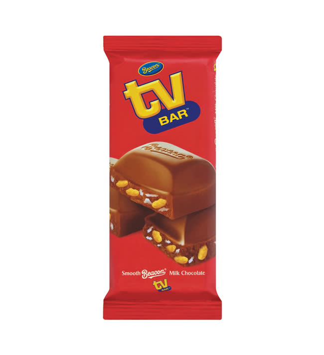 Beacon TV Bar Milk Chocolate Slab 80 g
