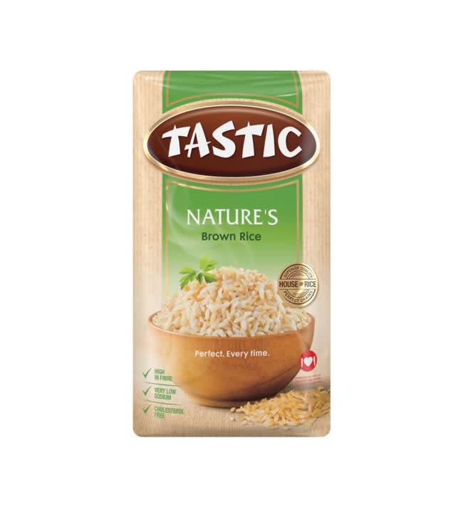 Tastic Long Grain Natures Parboiled Brown Rice 1kg