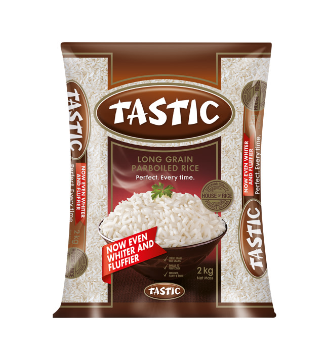 Tastic Long Grain Parboiled White Rice 2kg